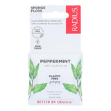 Radius Floss - Sponge Floss Peppermint  -  55 Yd - Vita-Shoppe.com