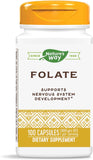 Nature's Way Folic Acid - 800 Mcg - 100 Capsules - Vita-Shoppe.com