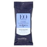 Eo Products Hand Sanitizer Wipes - Lavender - Case Of 6 - 10 Pack - Vita-Shoppe.com