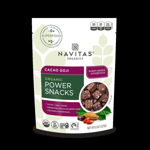 Navitas Organics Cacao Goji Organic Power Snacks