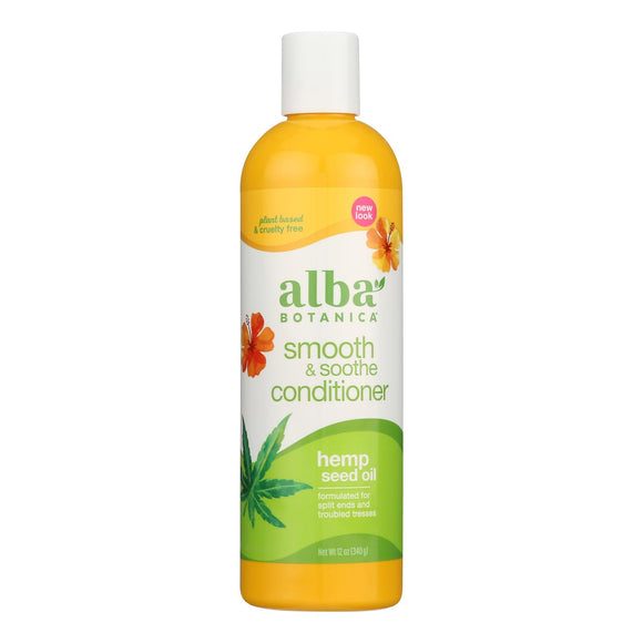 Alba Botanica - Conditnr Smth & Sth Canbs - 1 Each-12 Oz - Vita-Shoppe.com
