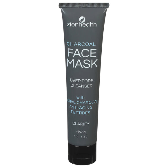 Zion Health - Face Mask Charcoal Adama - 1 Each - 4 Oz - Vita-Shoppe.com
