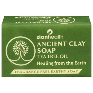 Zion Health - Ancnt Clay Soap Tea Tree - 1 Each - 6 Oz - Vita-Shoppe.com