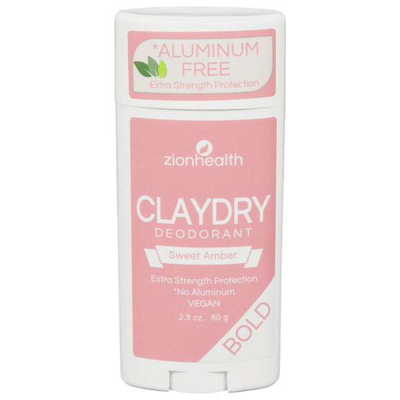 Zion Health - Clydry Deodorant Sweet Ambr/bold - 1 Each - 2.8 Oz - Vita-Shoppe.com
