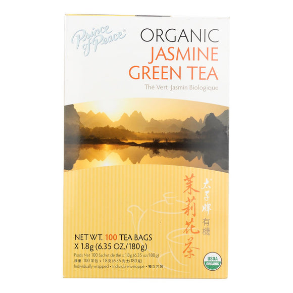 Prince Of Peace - Tea Organic Jasmine Green - 1 Each-100 Bags - Vita-Shoppe.com