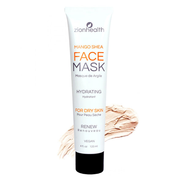 Zion Health - Clay Mask Mango Adama - 1 Each - 4 Oz - Vita-Shoppe.com