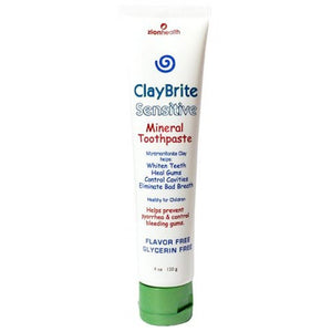 Zion Health - Tpaste Claybrite Sensitiv - 1 Each - 4 Oz - Vita-Shoppe.com