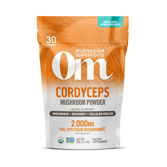 OM Mushroom Cordyceps Mushroom Powder Super Food - 1 Each - 3.5 Oz - Vita-Shoppe.com