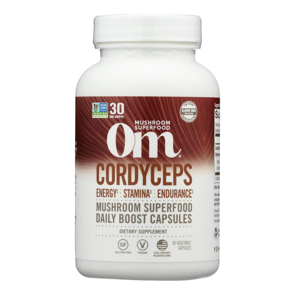 Organic Mushroom Nutrition - Mush Sprfd Crdycpts Caps - 1 Each - 90 Ct - Vita-Shoppe.com