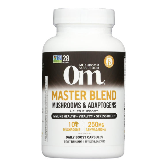 Om - Mush Sprfd Master Blend - 1 Each-80 Ct - Vita-Shoppe.com