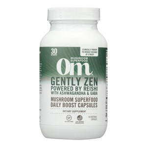 Om - Mushroom Sprfd Gently Zen - 1 Each-90 Ct - Vita-Shoppe.com