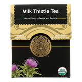 Buddha Teas Organic Herbs Tea Bags - Milk Thistle - Case Of 6 - 18 Count - Vita-Shoppe.com