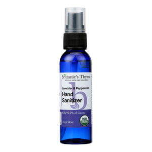 Brittanie's Thyme - Organic Hand Sanitizer - Lavender - 2 Oz. - Vita-Shoppe.com