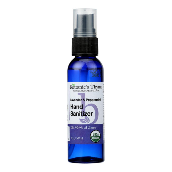 Brittanie's Thyme - Organic Hand Sanitizer - Lavender - 2 Oz. - Vita-Shoppe.com