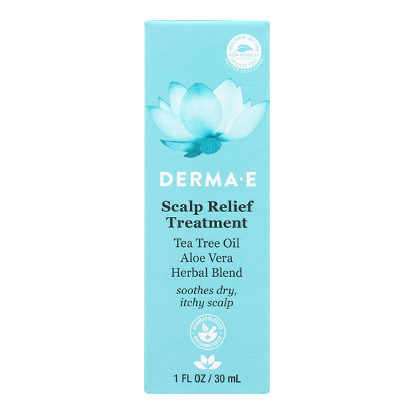 Derma E - Scalp Relief Treatment - 1 Each-1 Fz - Vita-Shoppe.com