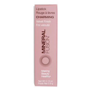Mineral Fusion - Mkup Lipstick Charming - 1 Each-.137 Oz - Vita-Shoppe.com