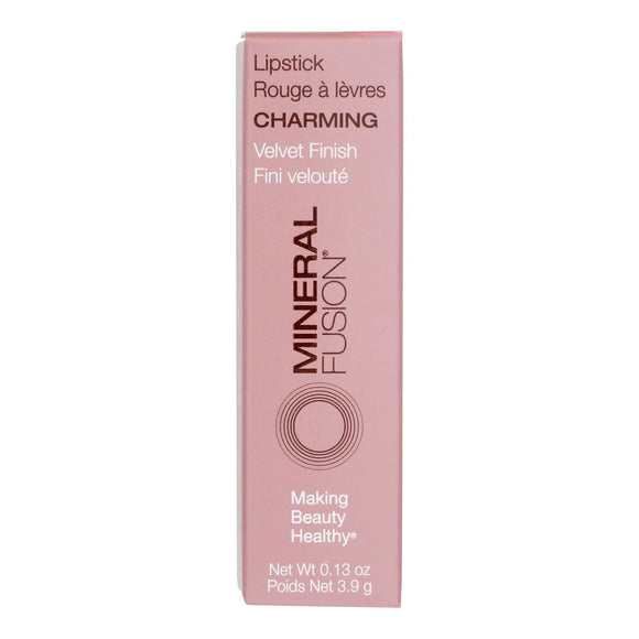 Mineral Fusion - Mkup Lipstick Charming - 1 Each-.137 Oz - Vita-Shoppe.com
