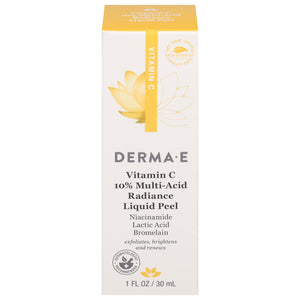 Derma E - Lq Peel Vit C Radiance - Ea Of 1-1 Fz - Vita-Shoppe.com