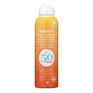 Derma E - Snscrn Spray Sport Spf50 - 1 Each-6 Fz - Vita-Shoppe.com
