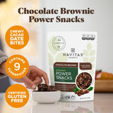 Navitas Organics Cacao Superfood Chocolate Brownie Power Snacks - Vita-Shoppe.com