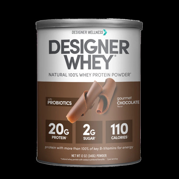 Designer Whey Protein Powder Chocolate - 12 Oz - Vita-Shoppe.com