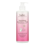 Babo Botanicals Shampoo - Softening Berry And Primrose Oil - Case Of 1 - 16 Fl Oz.