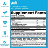 Goli Ashwagandha Gummies, Mixed Berry Flavor, 60 CT