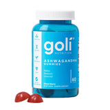 Goli Ashwagandha Gummies, Mixed Berry Flavor, 60 CT