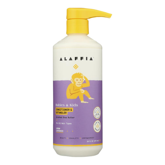 Alaffia - Kids Conditioner & Detang Lm Lavender - 1 Each -16 Fz