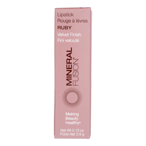 Mineral Fusion - Lipstick Ruby - 1 Each-.137 - Vita-Shoppe.com