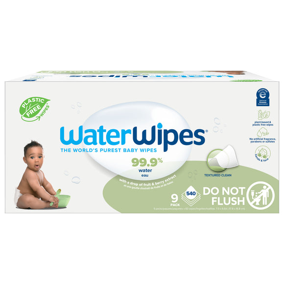 Waterwipes - Baby Wipes Water Based - Case Of 1-540 Count