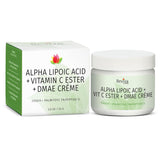 Reviva Labs Alpha Lipoic Acid Vitamin C Ester And Dmae Cream - 2 Oz