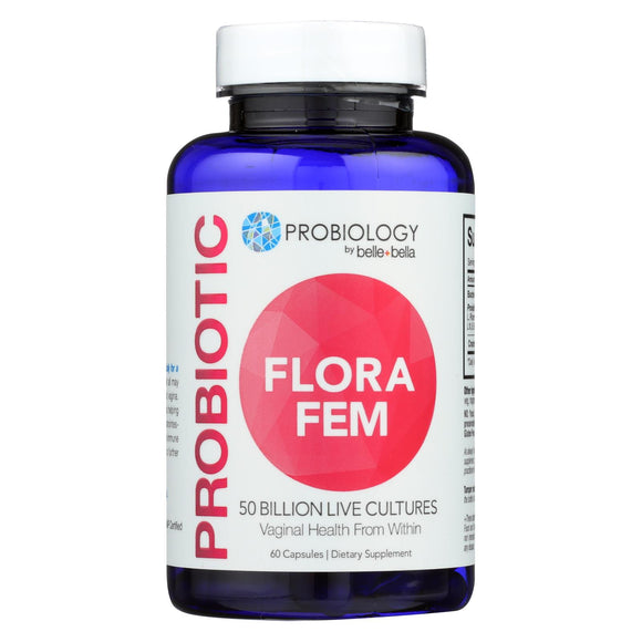 Belle And Bella - Probiotic Flora Fem - 60 Capsules - Vita-Shoppe.com