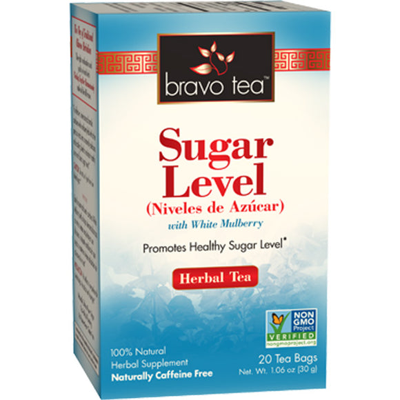 Bravo Teas And Herbs - Tea - Sugar Level - 20 Bag - Vita-Shoppe.com