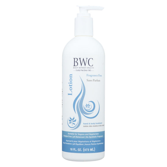 Beauty Without Cruelty - Body Lotion - Fragrance Free - 16 Fl Oz. - Vita-Shoppe.com