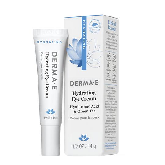Derma E Eye Creme Hyaluronic and Green Tea - 0.5 Oz - Vita-Shoppe.com