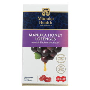 Manuka Health - Loz Honey Mgo 400+ Blkcrnt - 1 Each 1-15 Ct - Vita-Shoppe.com