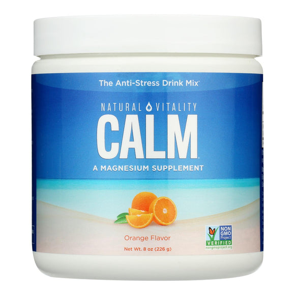 Natural Vitality - Calm Orange - 1 Each 1-8 Oz - Vita-Shoppe.com
