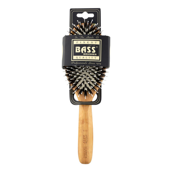 Bass Brushes - Nylon Bristle Brush - Large Oval Wild Boar - 1 Count - Vita-Shoppe.com