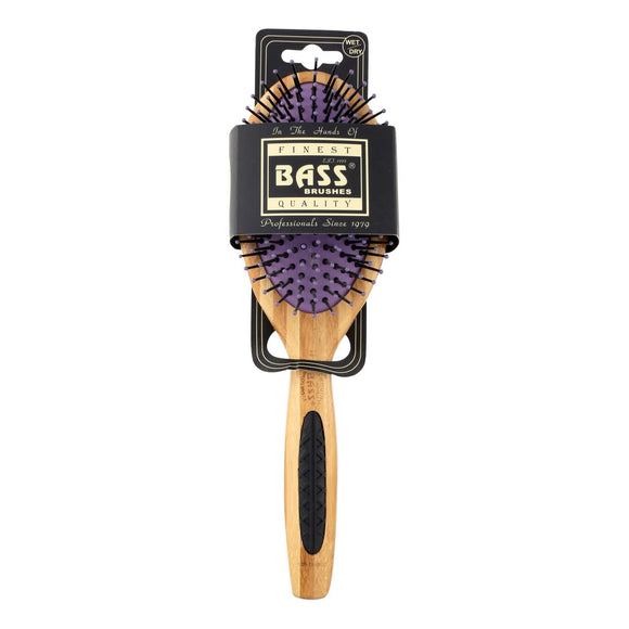 Bass Brushes - Nylon Bristle Brush - Large Oval - 1 Count - Vita-Shoppe.com