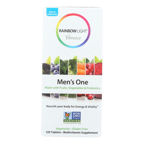 Rainbow Light - Men's One Vibrance - 1 Each - 120 Tab - Vita-Shoppe.com