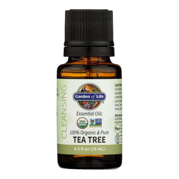Garden Of Life - Essential Oil Tea Tree - .5 Fz - Vita-Shoppe.com