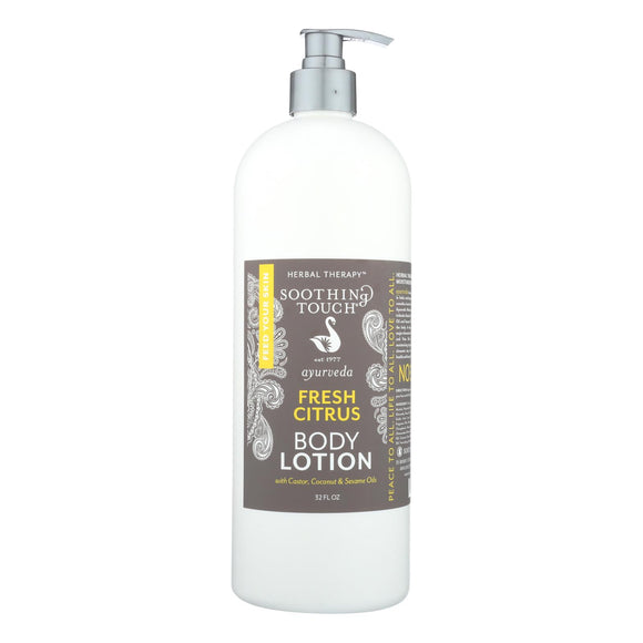 Soothing Touch - Fresh Citrus Body Lotion - 32 Fz - Vita-Shoppe.com