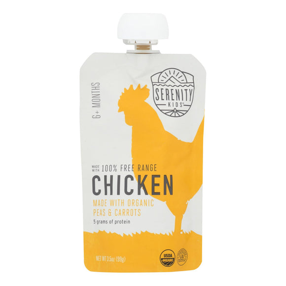 Serenity Kids Llc - Pouch Chic Pea Carrot - Case Of 6 - 3.5 Oz - Vita-Shoppe.com