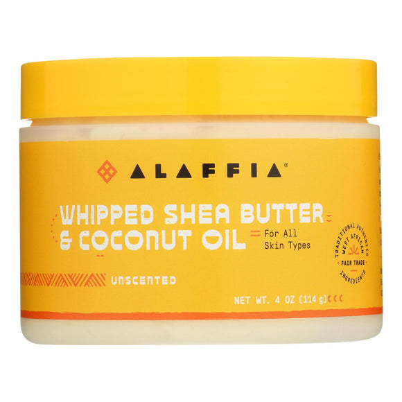 Alaffia - Whip Shea Btr-cnut Unscnt - Ea Of 1-4 Oz - Vita-Shoppe.com