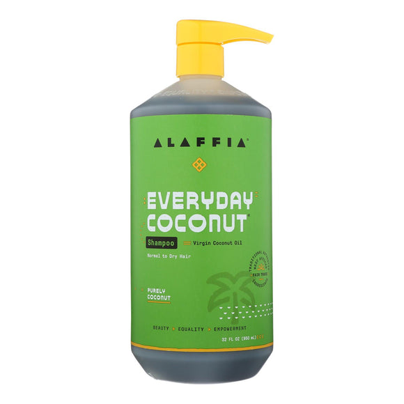 Alaffia - Everyday Shampoo - Coconut And Ginger - 32 Fl Oz. - Vita-Shoppe.com