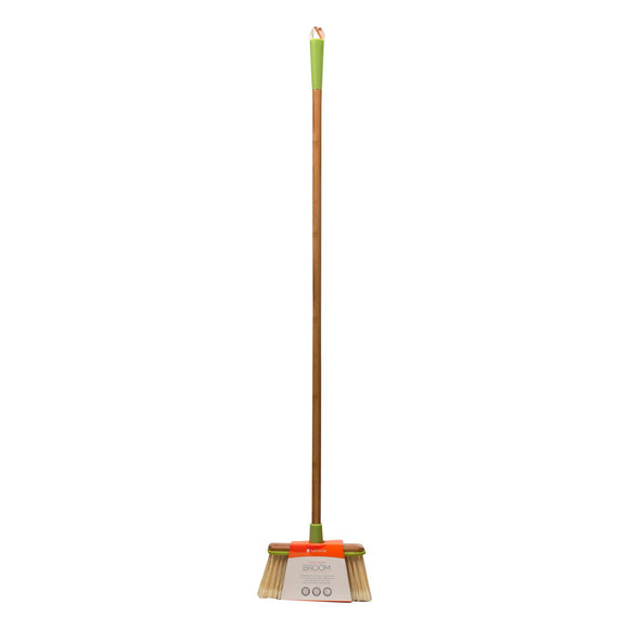 Full Circle Home - Clean Sweep Wood Broom - Green - 1 Count - Vita-Shoppe.com