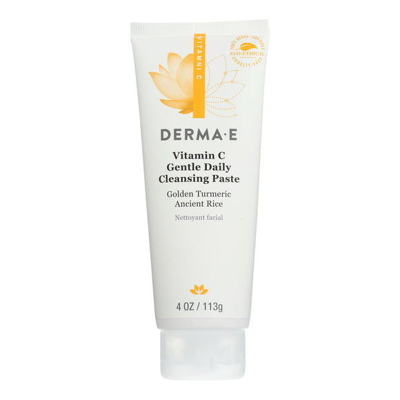 Derma E - Dly Clns Pst Vitamin C Gentle - 1 Each - 4 Oz - Vita-Shoppe.com