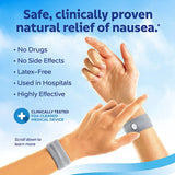 Sea-Band Anti-Nausea Acupressure Wristband for Motion or Morning Sickness, Adult, 1 Pair - Vita-Shoppe.com