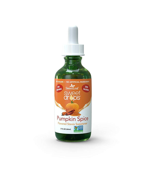 Sweet Leaf Liquid Stevia - Sweet Drops Pumpkin Spice 2 oz. - Vita-Shoppe.com